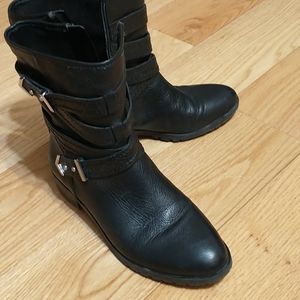 Essex Lane leather booties